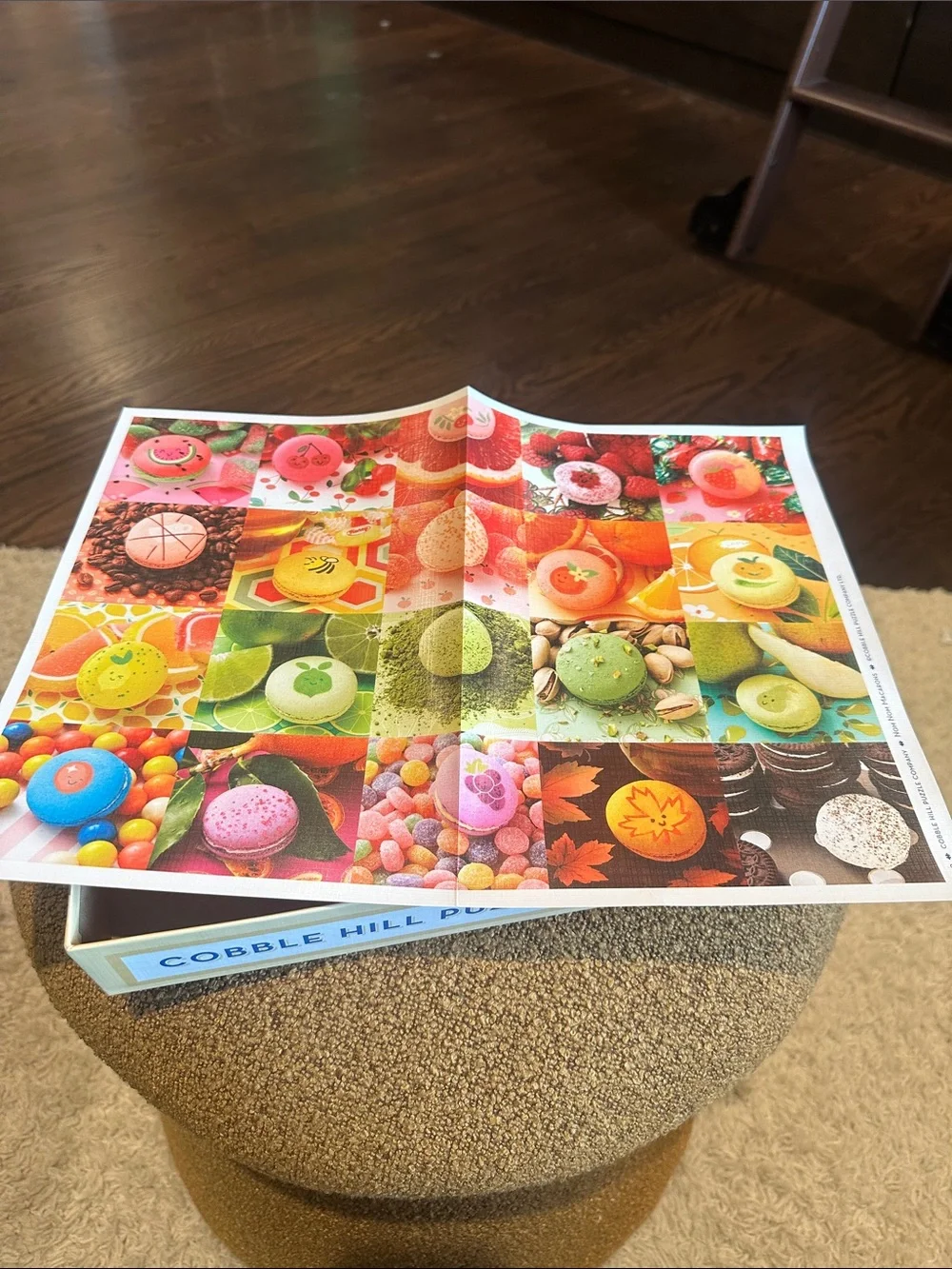 Cobb Hill by New Balance Colorful Macaron Mosaic 500-Piece Puzzle